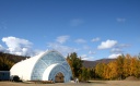 exterior ice museum autumn